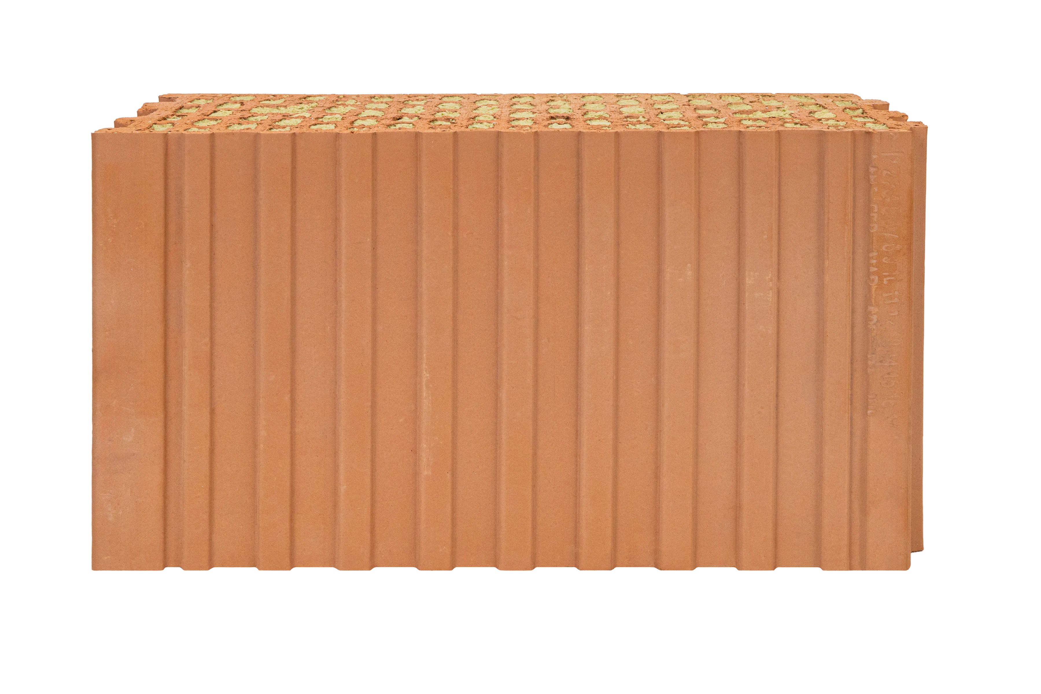 EVOCERAMIC 24 VB - Cărămidă izolantă cu vată bazaltică, nut și feder